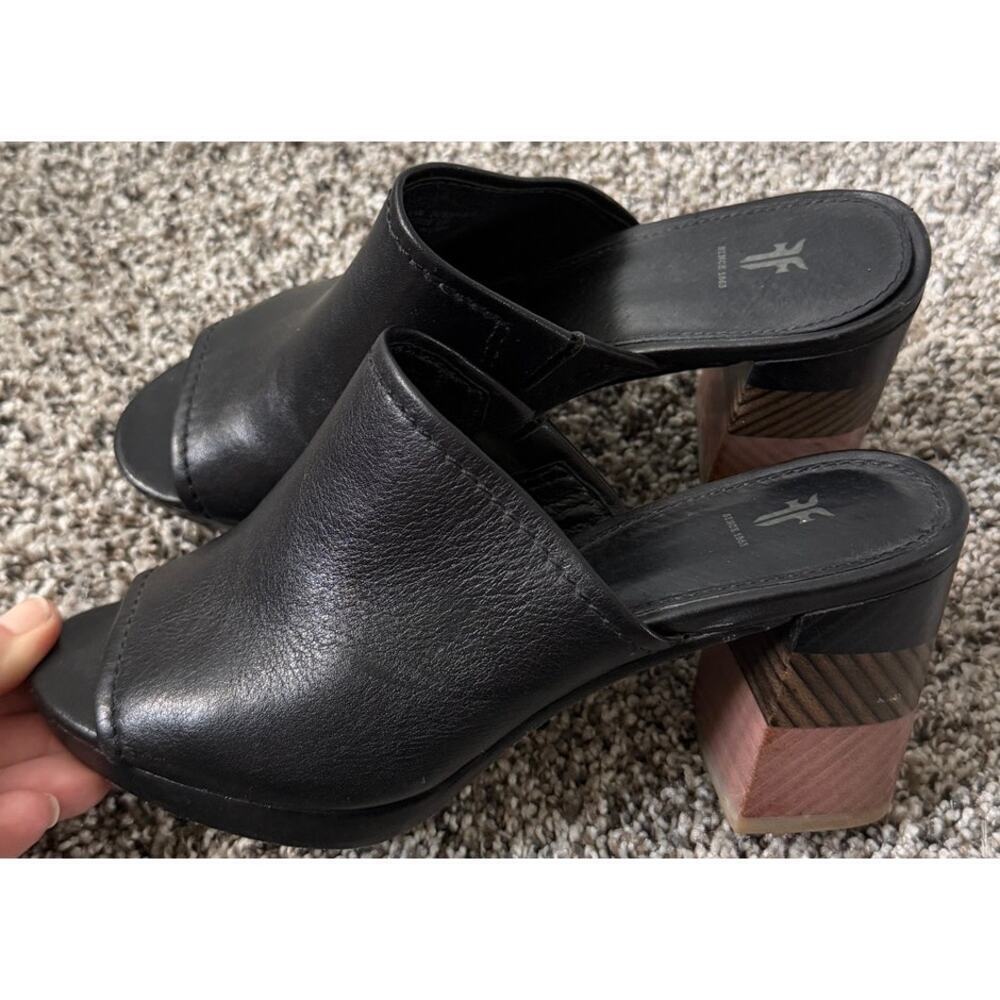 Frye Blake Chevron Mules women's size 5.5